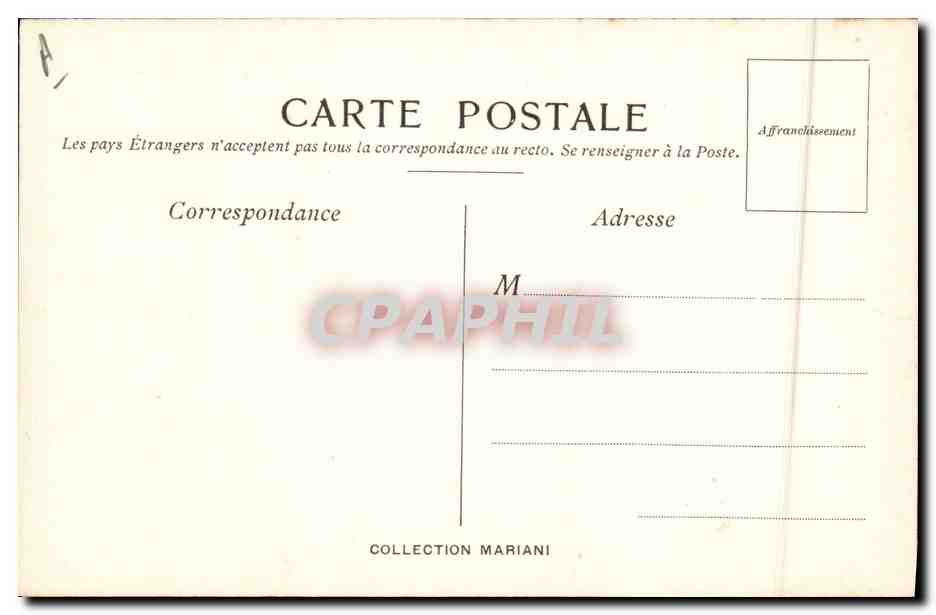 CPA Fantaisie Illustrateur Album Mariani Montenard Bateau Voilier — Rückseite