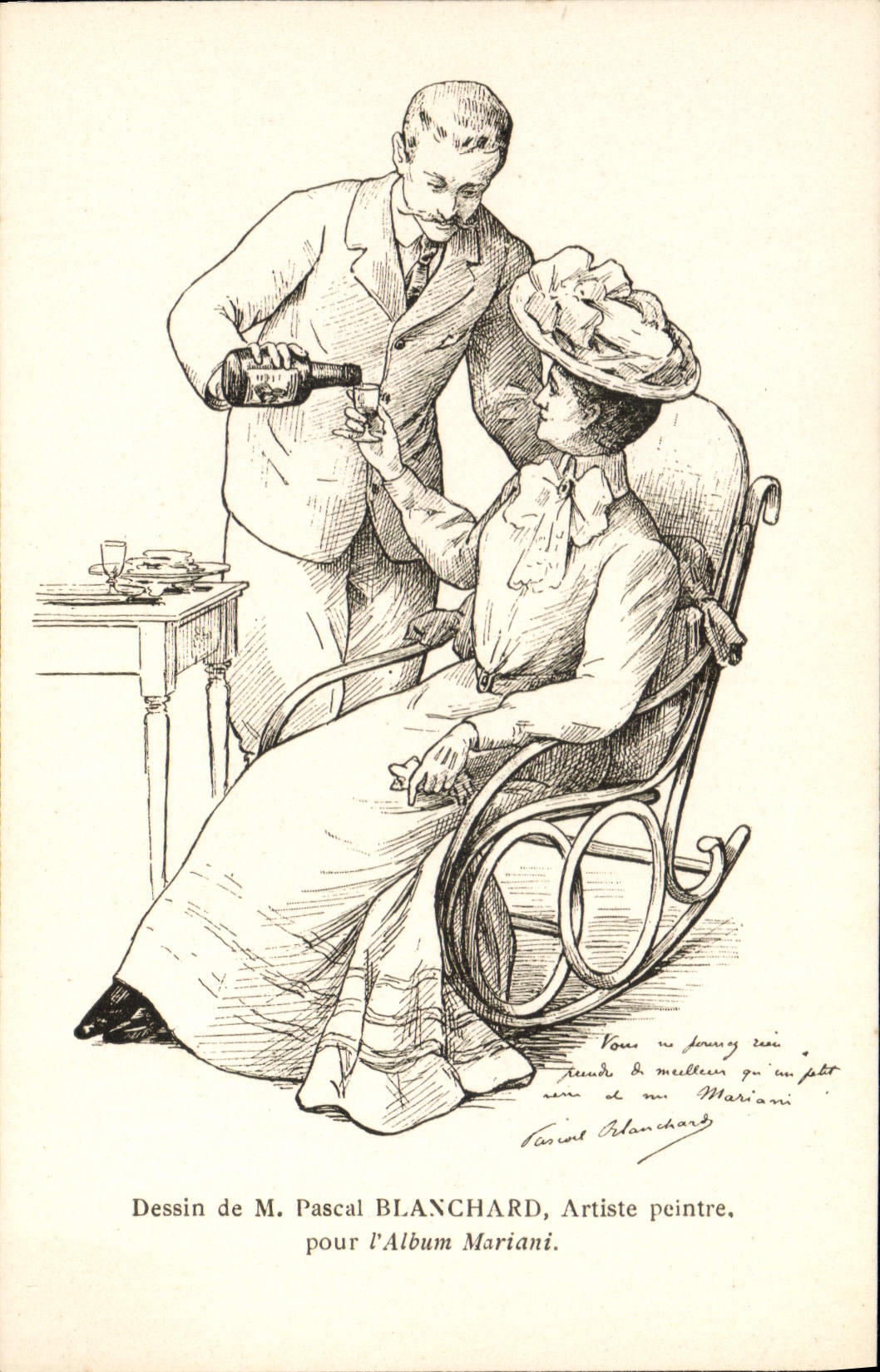 CPA Fantaisie Illustrateur Album Mariani Pascal Blanchard