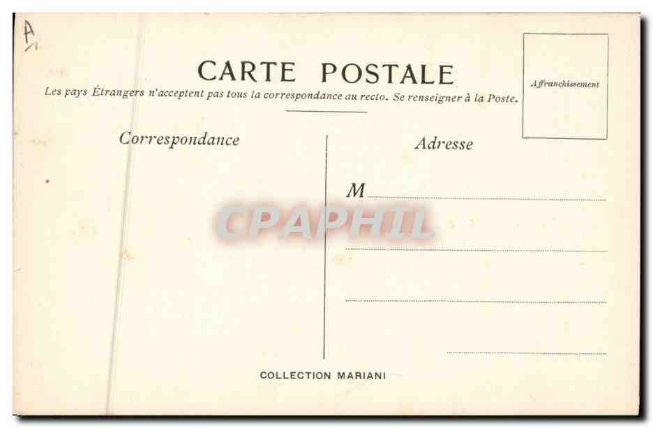 CPA Fantaisie Illustrateur Album Mariani Pascal Blanchard — Verso