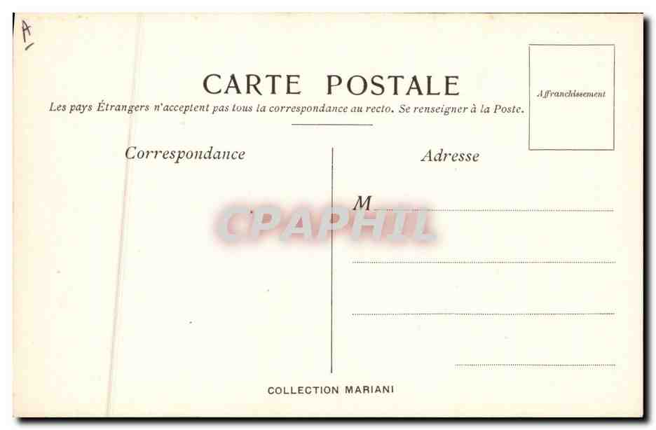 CPA Fantaisie Illustrateur Album Mariani Jose Frappa — Verso
