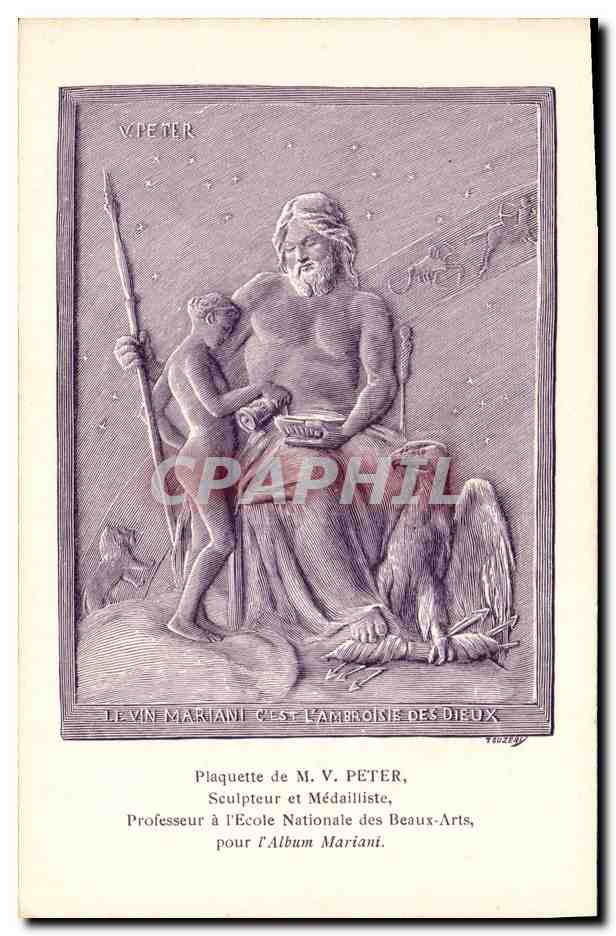 CPA Fantaisie Illustrateur Album Mariani Peter Professeur a l'Ecole Nationale des Beaux Arts