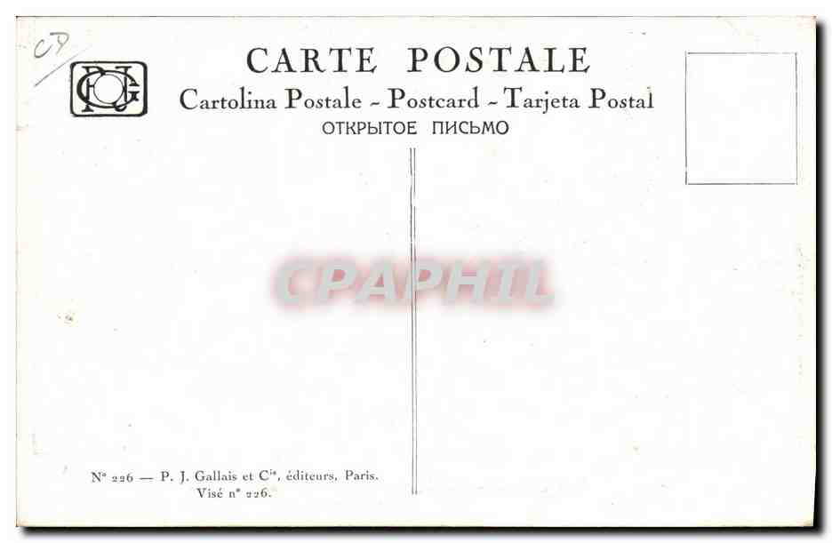 CPA Fantaisie Illustrateur Hansi Alsace Mittelbergheim — Verso