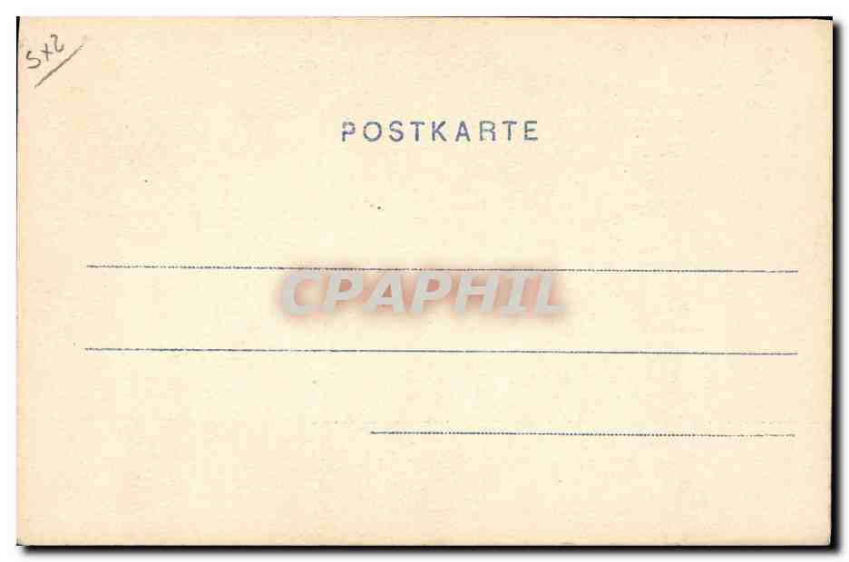 CPA Fantaisie Illustrateur Hansi Alsace Colmar 1901 Femme Soldat Militaria Chasseur alpin TOP — Verso