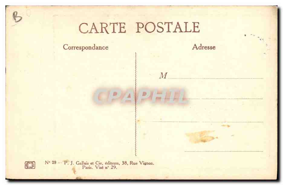 CPA Fantaisie Illustrateur Hansi Alsace Lorraine — Rückseite