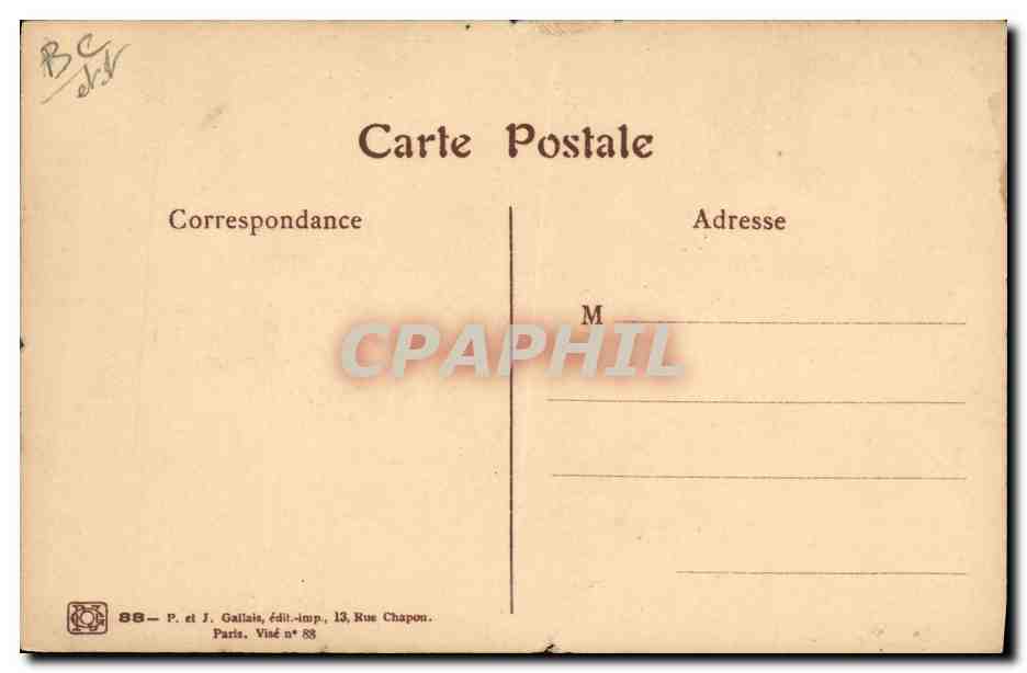 CPA Fantaisie Illustrateur Hansi Alsace Civis Germanus Sum — Rückseite