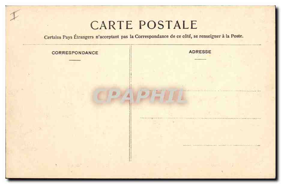 CPA Billard Versailles le chateau Salle de billard de Napoleon 1er — Rückseite