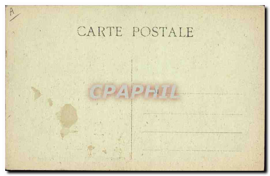 CPA Billard Chateau de Russy Rabutin La salle des devises — Rückseite