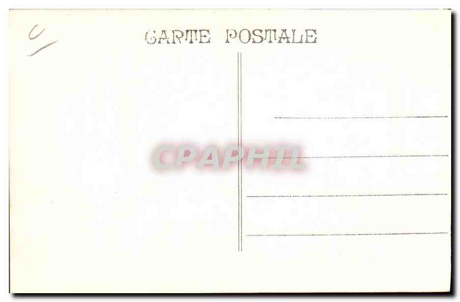 CPA Billard Institution St Joseph La Navarre La Crau d'Hyeres — Rückseite
