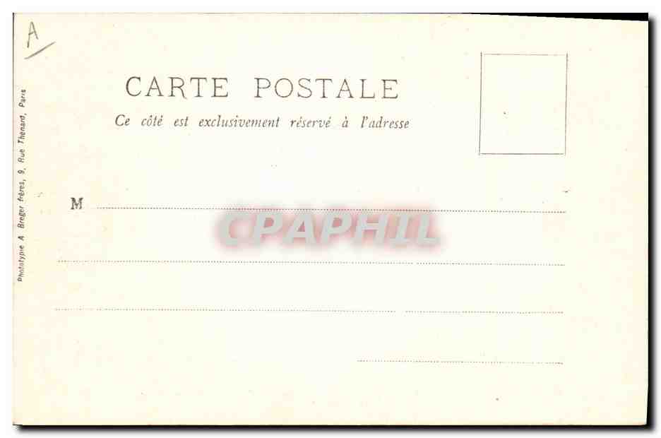 CPA Le Jacquet  — Rückseite
