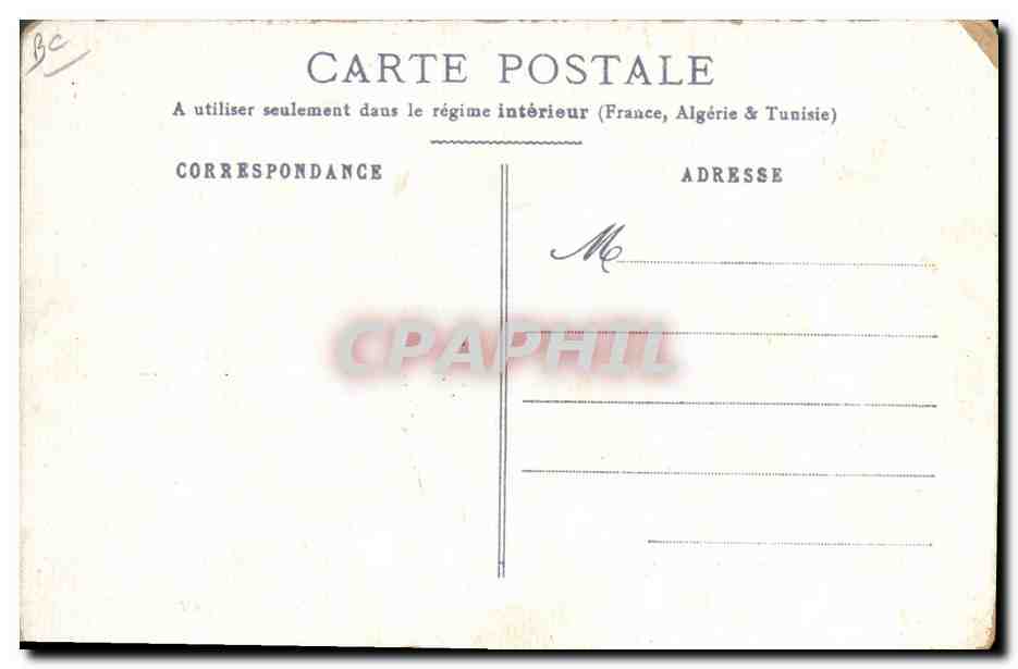 CPA Paris Pittoresque Joueurs de bonneteau  — Rückseite