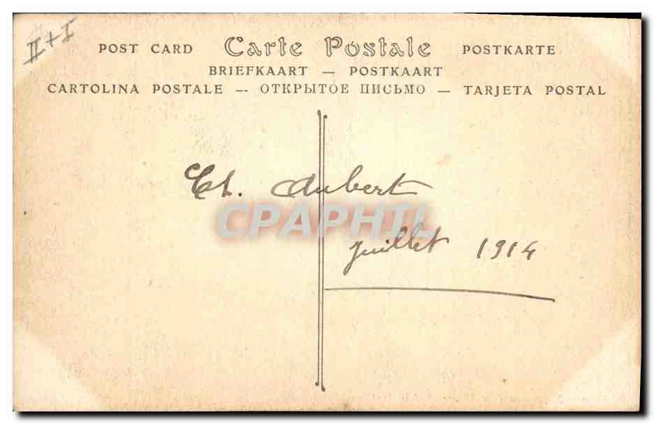 CPA Negres au cafe maure  — Rückseite