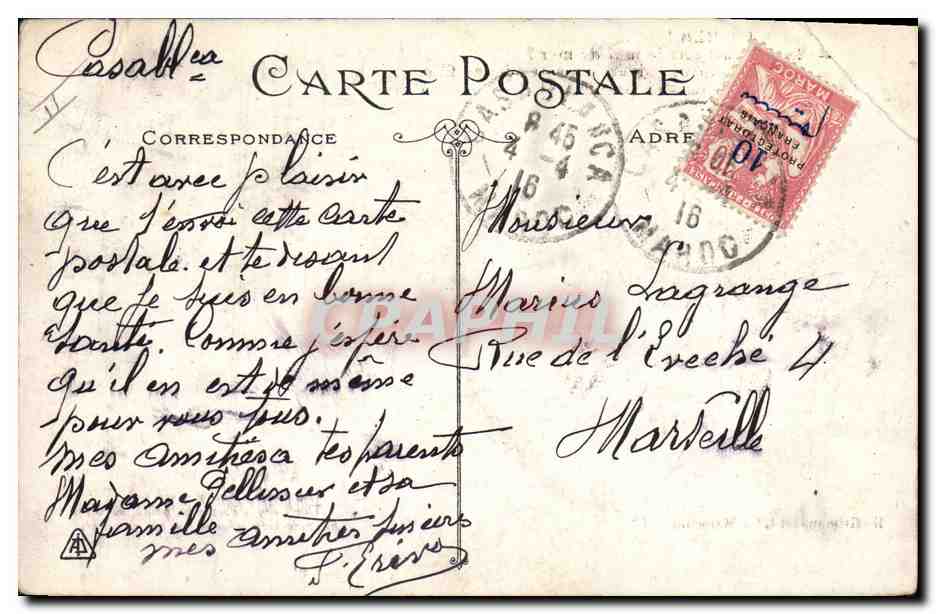CPA Fantaisie Illustrateur Femme At sea Marin — Rückseite
