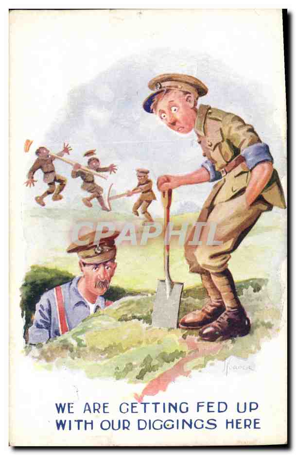 CPA Fantaisie Illustrateur Militaria