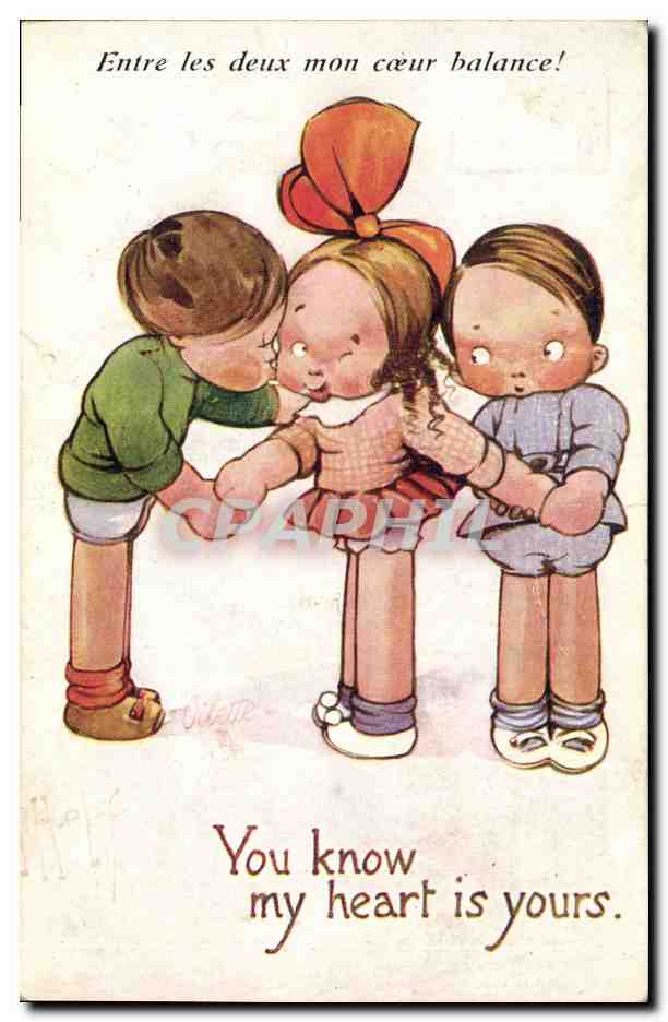 CPA Fantaisie Illustrateur Enfants