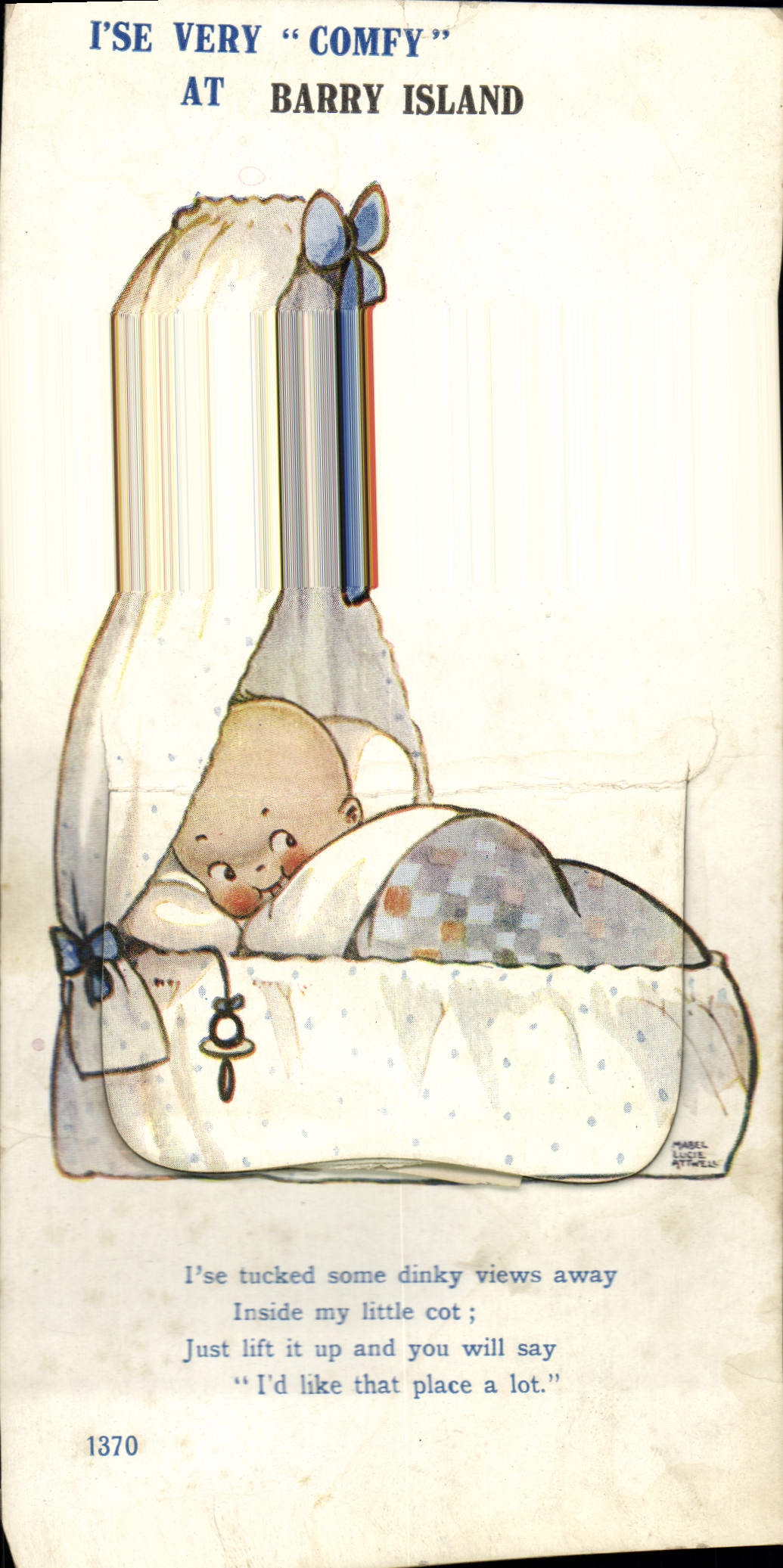CARTE SYSTEM Fantaisie Illustrateur Enfant Bebe Barry Island