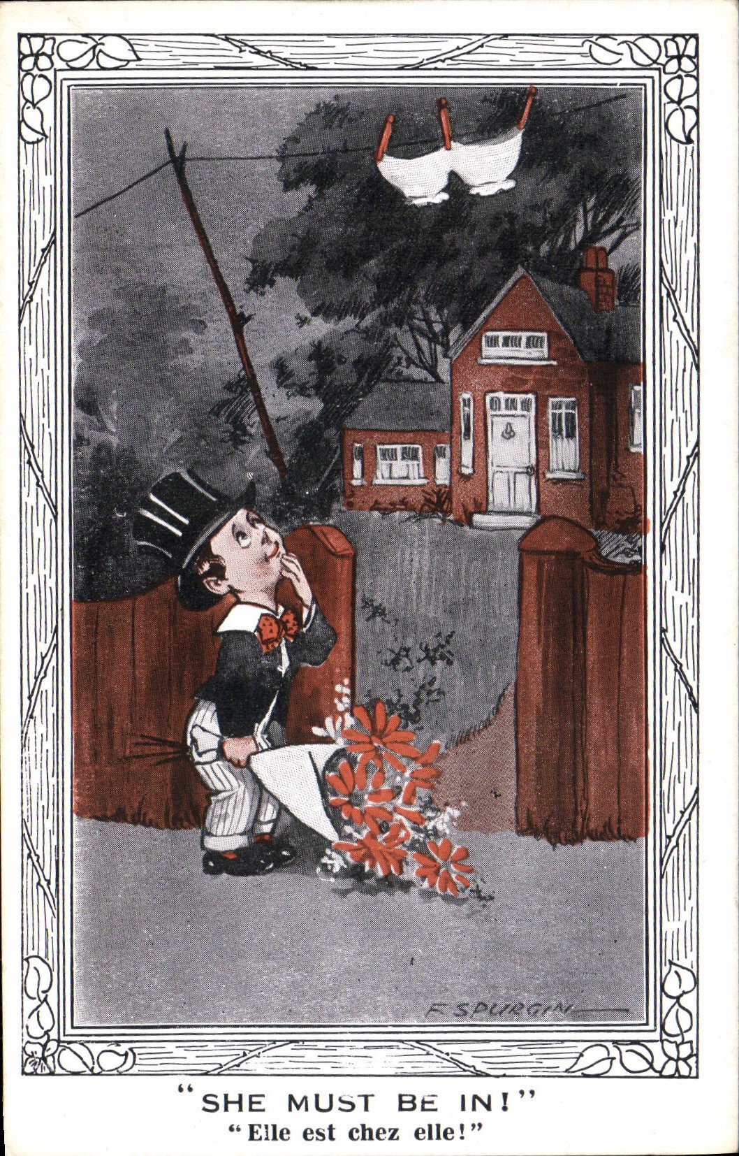 CPA Fantaisie Illustrateur Enfants Fred Spurgin