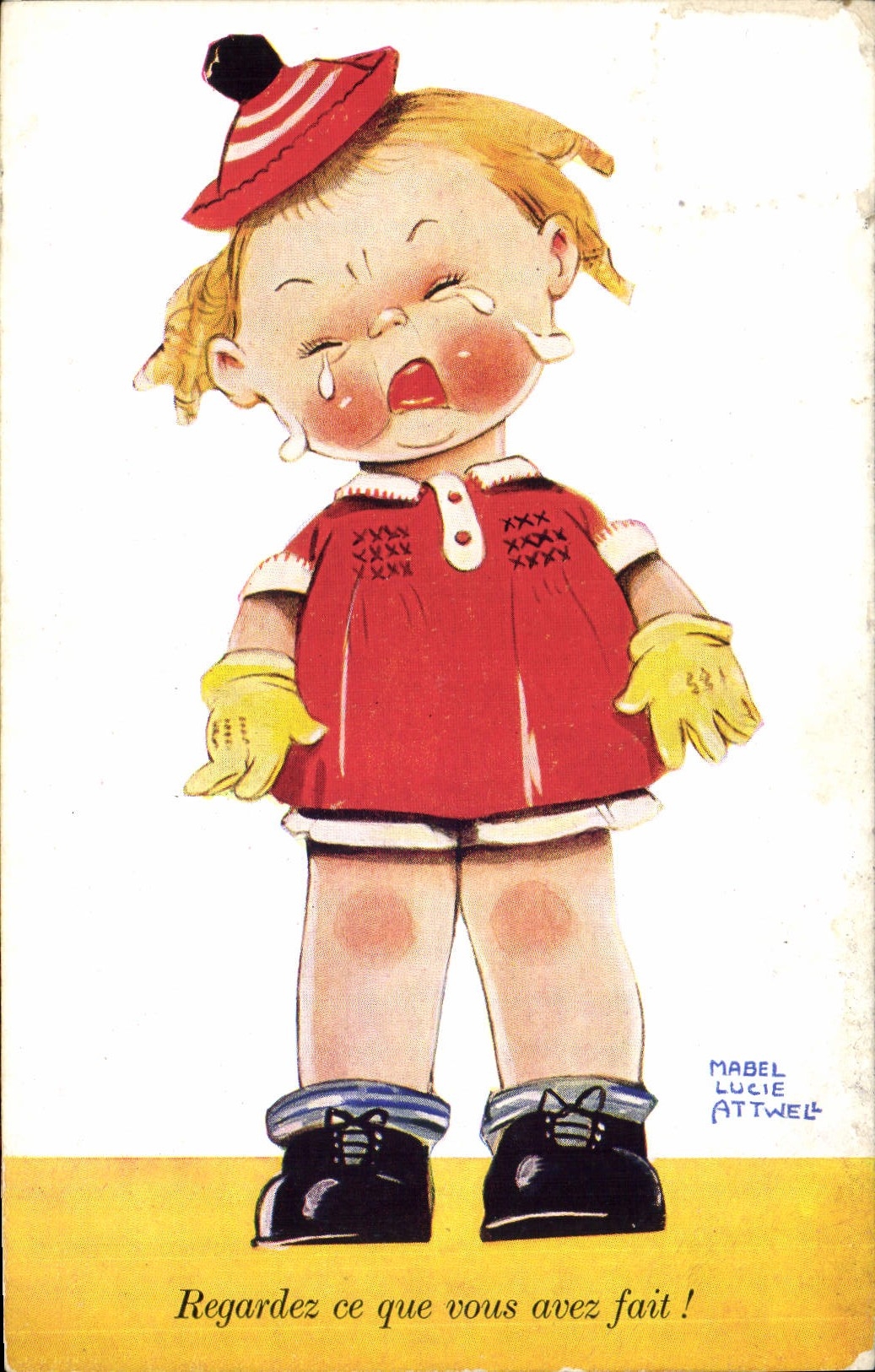 CPA Fantaisie Illustrateur Mabel Lucie Attwell Enfant 
