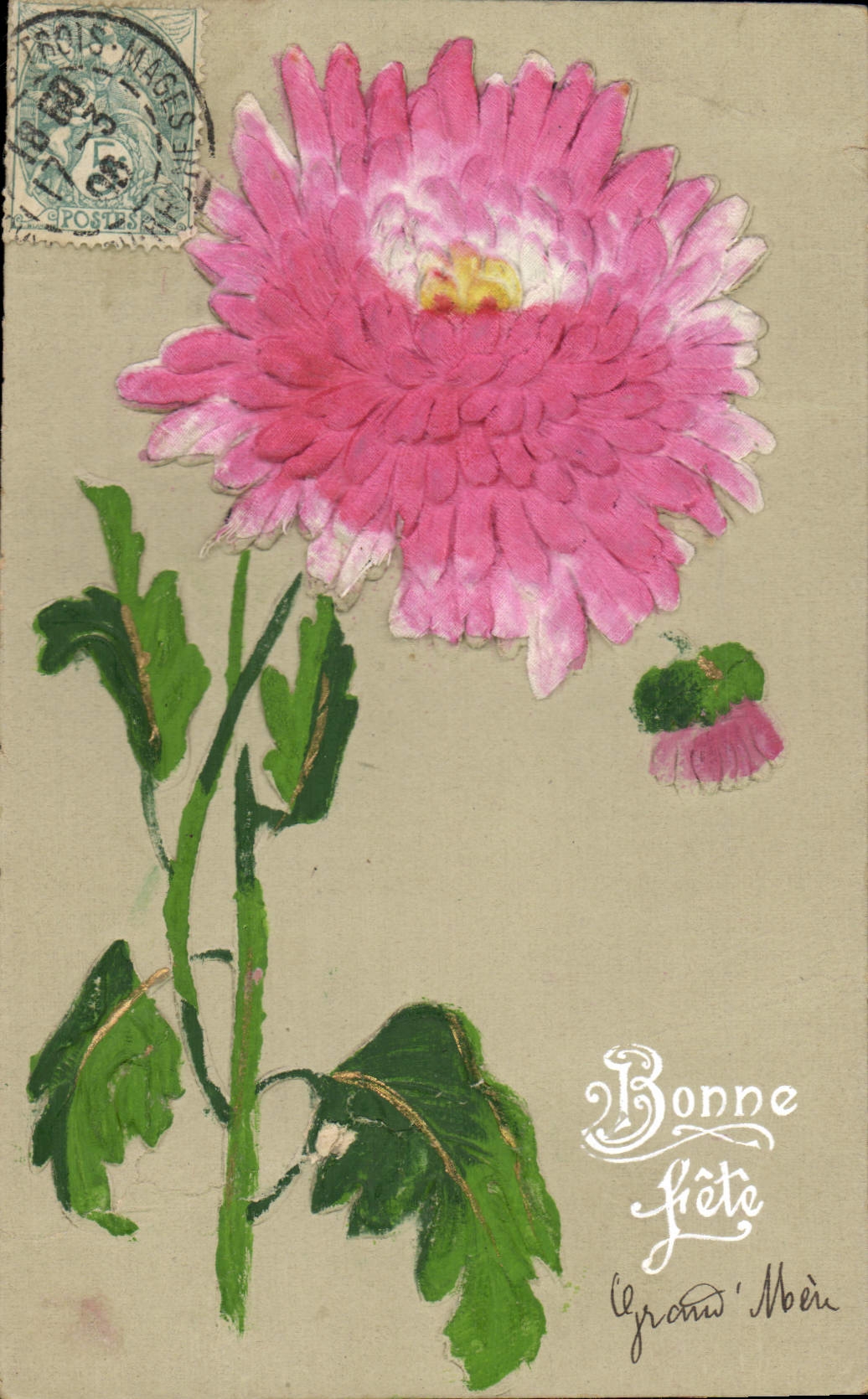 CPA Fantaisie Fleurs 