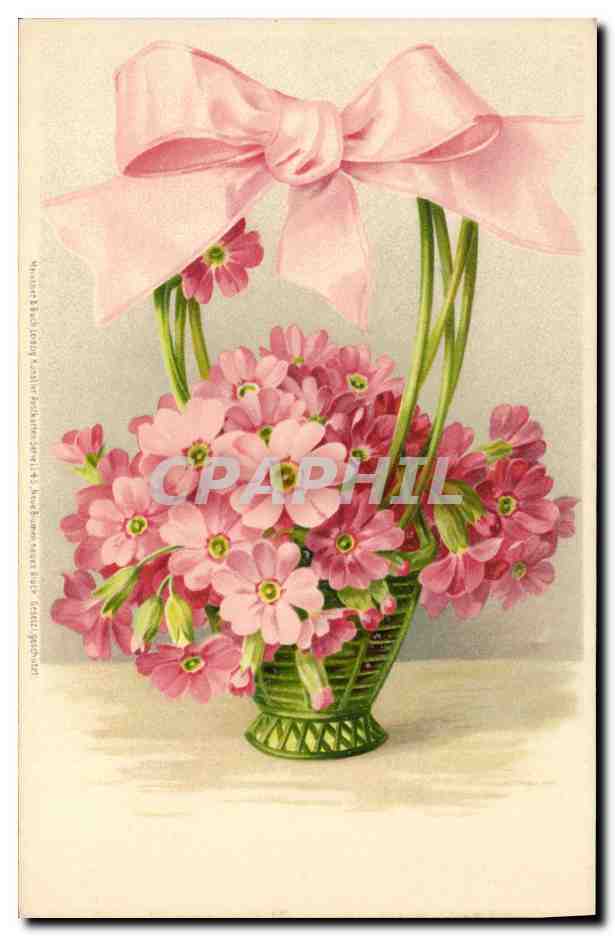 CPA Fantaisie Fleurs 