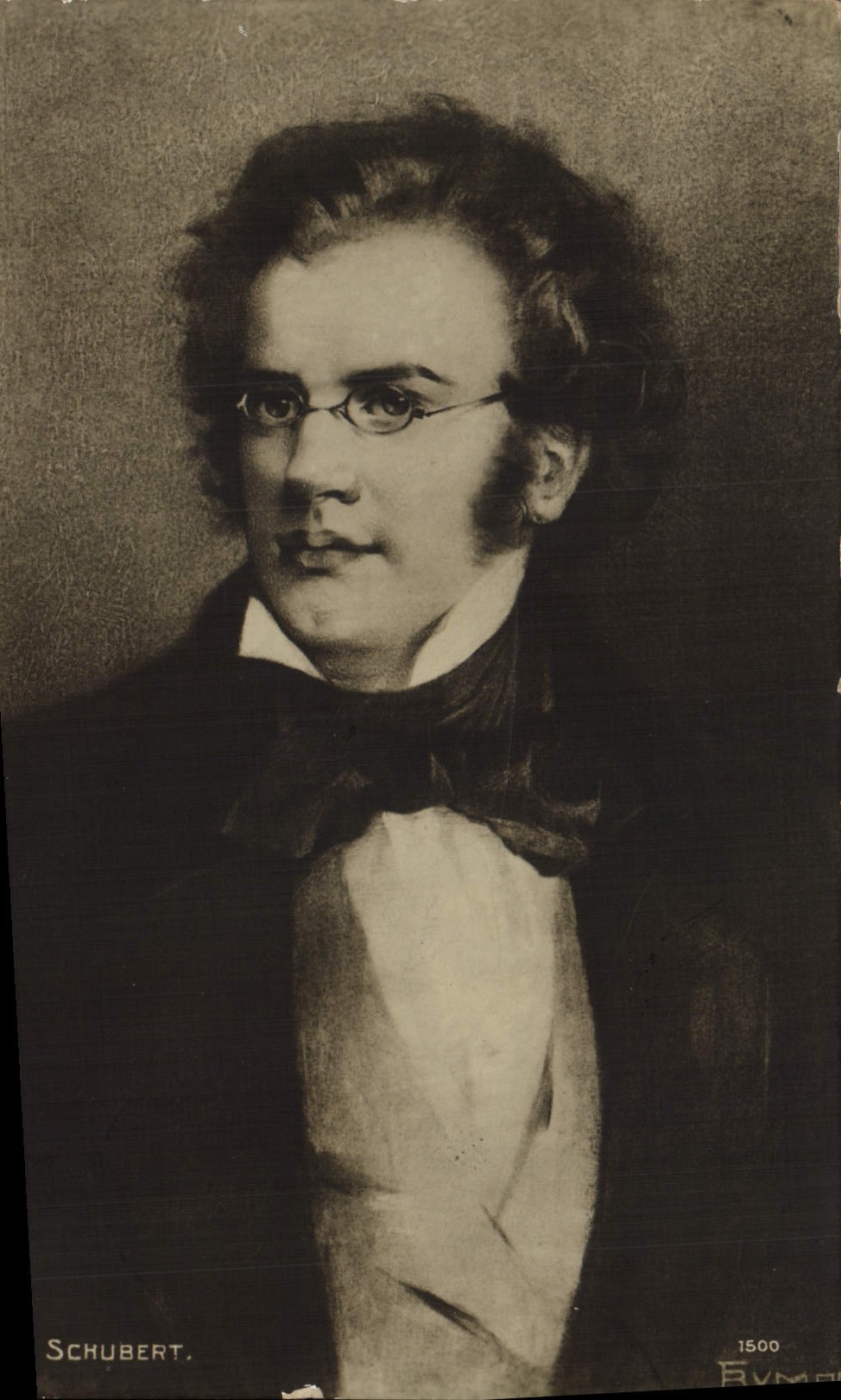 Schubert — portrait — BVM, n° 1500