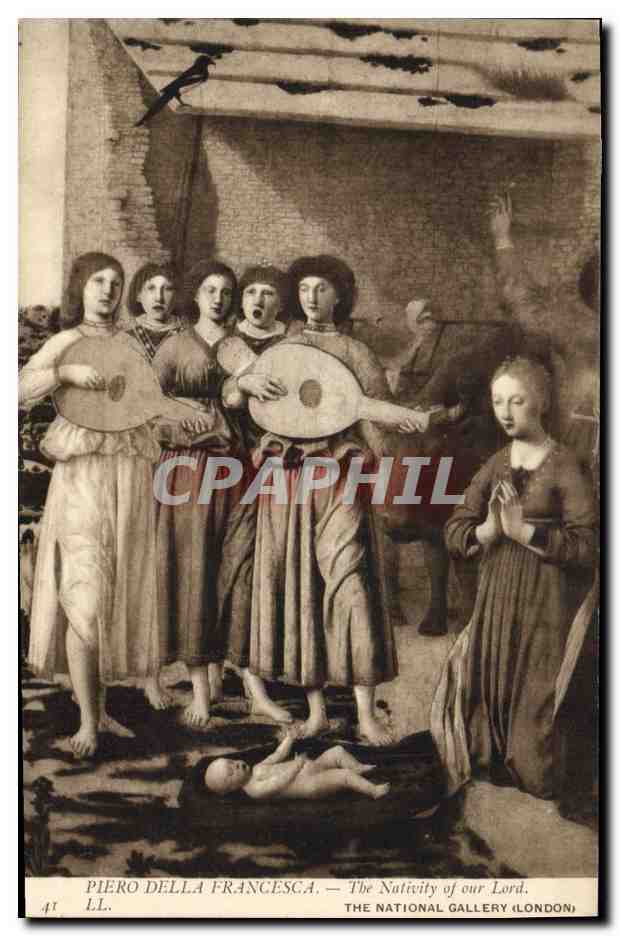 CPA Piero della Francesca The nativity of our lord The National Gallery London 