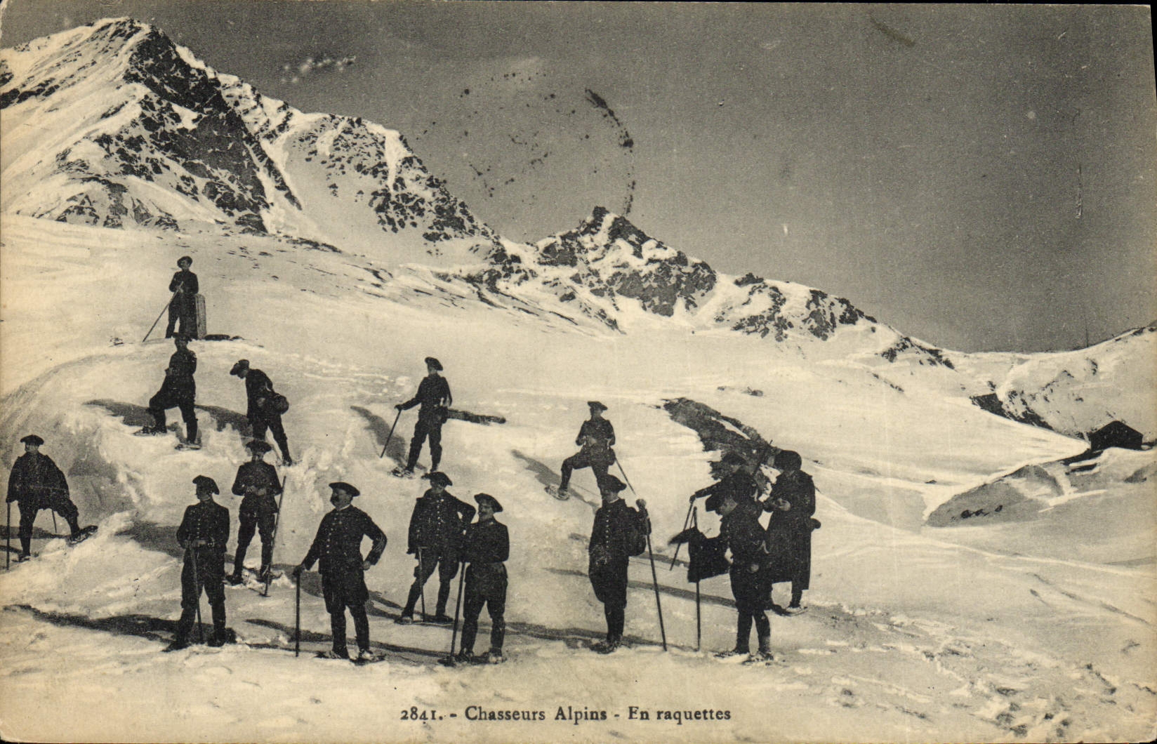 Chasseurs Alpins - En raquettes — 2841 — C. Renaldo Éditeur