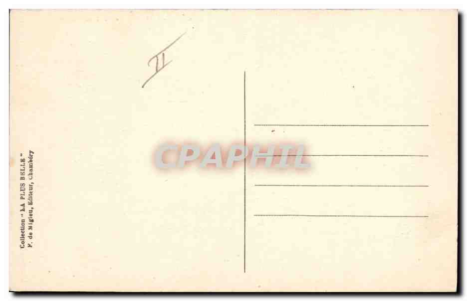 Lesseillon — Le Pont du Diable — éditeur P. de Nigrou, n° 3019 — Verso