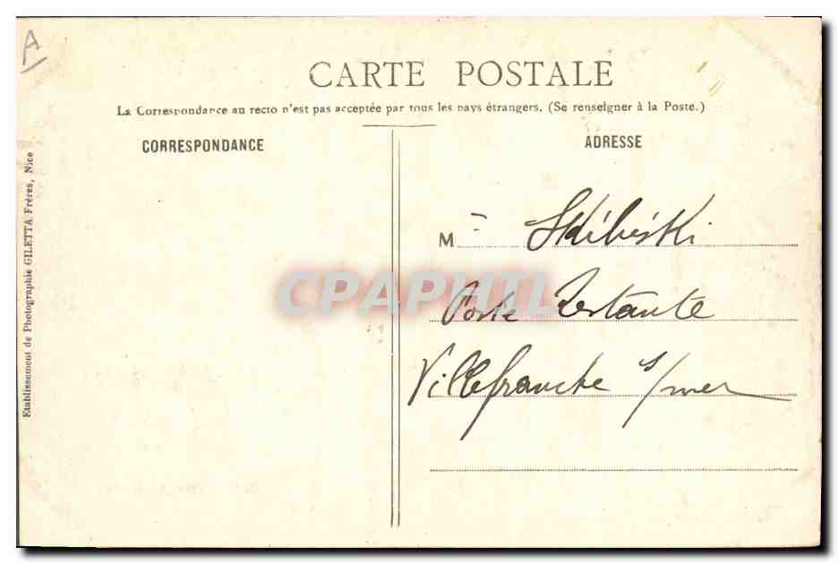 CPA Militaria Chasseurs alpins Nos alpins dans les Alpes — Verso