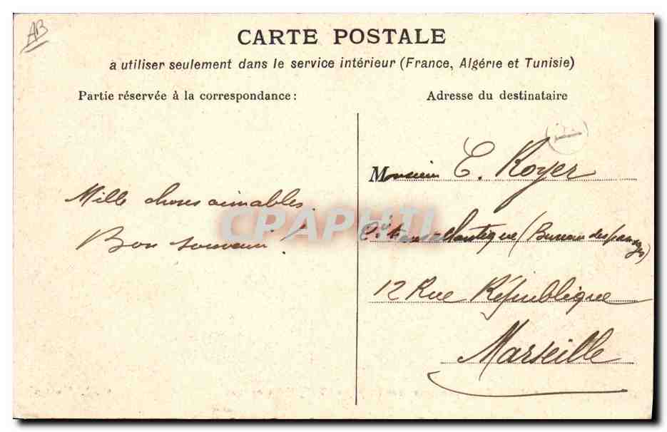 CPA Militaria Chasseurs alpins La correspondance dans les Alpes Telegraphie optique — Rückseite