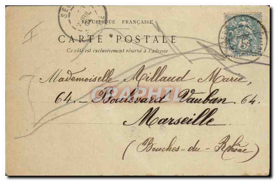 CPA Militaria Chasseurs alpins 22eme bataillon Saint Germain sur Seez Savoie  — Rückseite