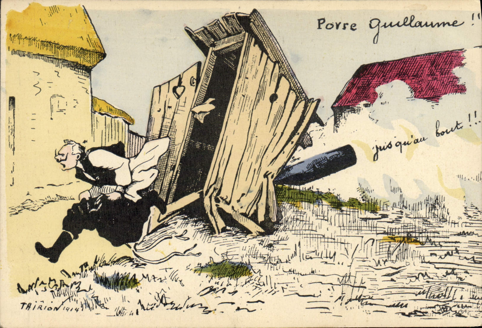 CPA Militaria Povre Guillaume 