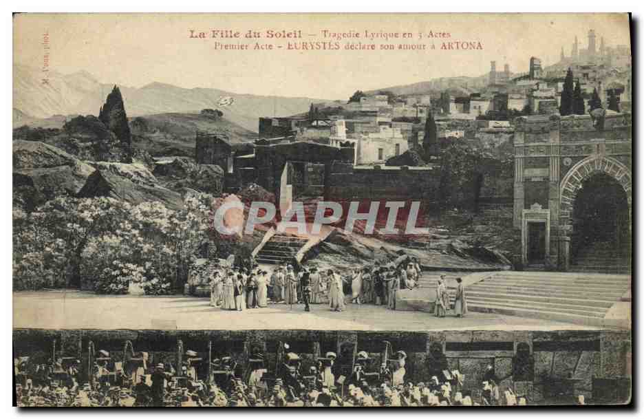 La Fille du Soleil — Tragédie Lyrique en 5 Actes — Premier Acte — EURYSTÈS déclare son amour à AKTONA