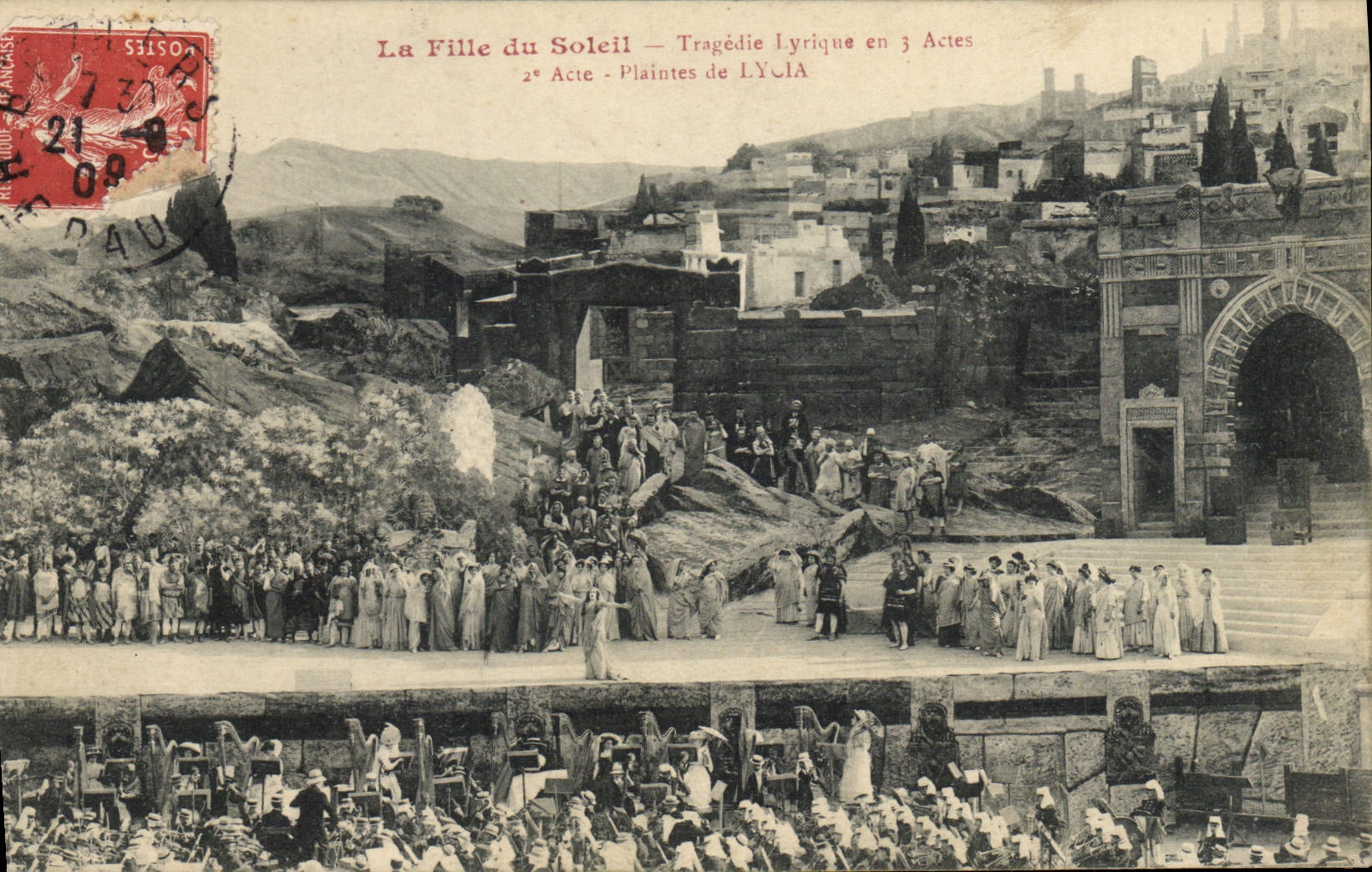 La Fille du Soleil — Tragédie Lyrique en 3 Actes — 2e Acte — Plaintes de LYCIA