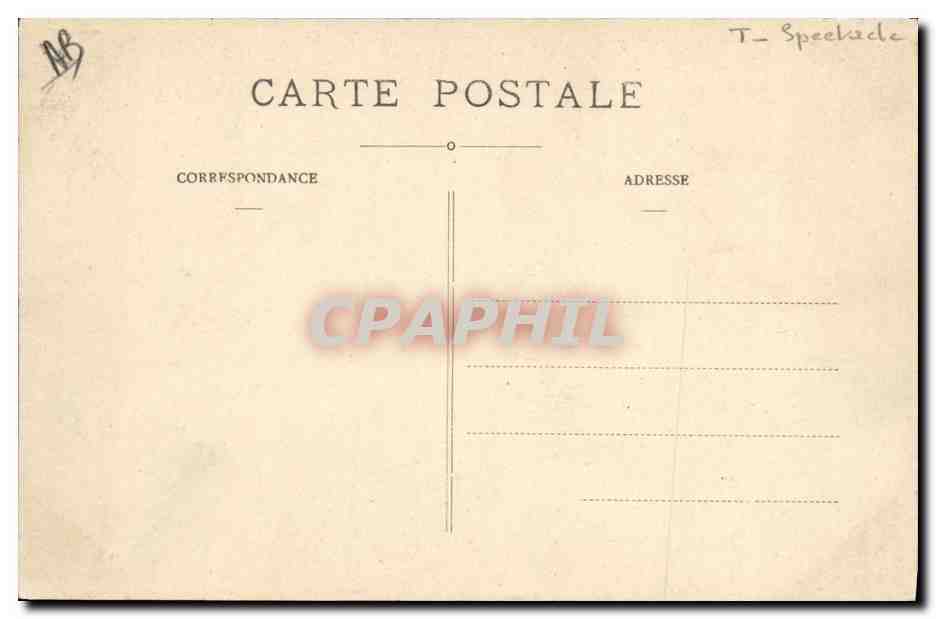 La Fille du Soleil — Tragédie Lyrique en 3 Actes — 2e Acte — La Marche Funèbre — M. Pons, phot. — Achterkant