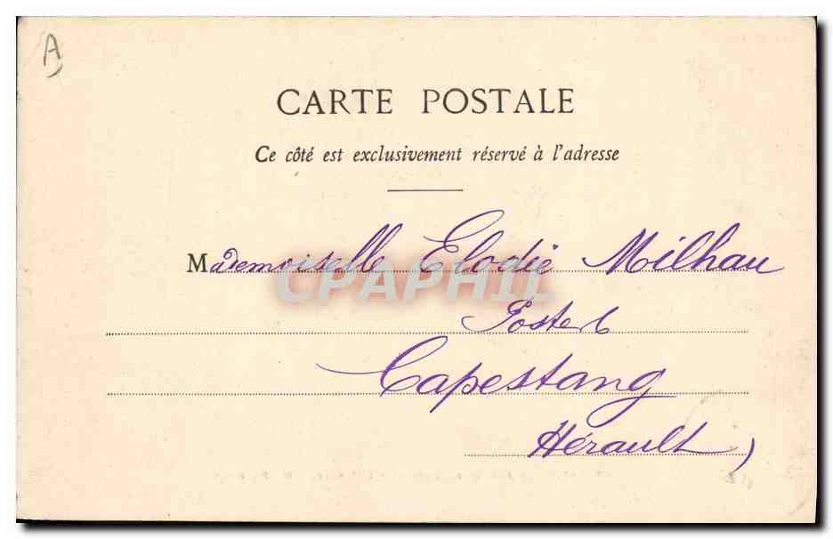 Parysatis aux Arènes de Béziers — IIIe Acte — M. P., Phot. Combien — Verso