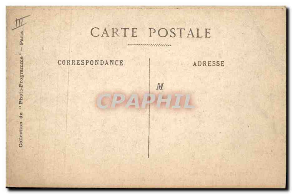 Châtelet — Les 400 Coups du Diable, 1er Tableau — Le Conseil des Génies — de MM. V. de Cottens et V. Darlay — Verso