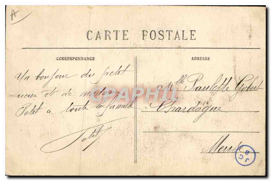 Les Sables-d'Olonne — Petite Sablaise — Limousin, éditeur — n°51 — Verso