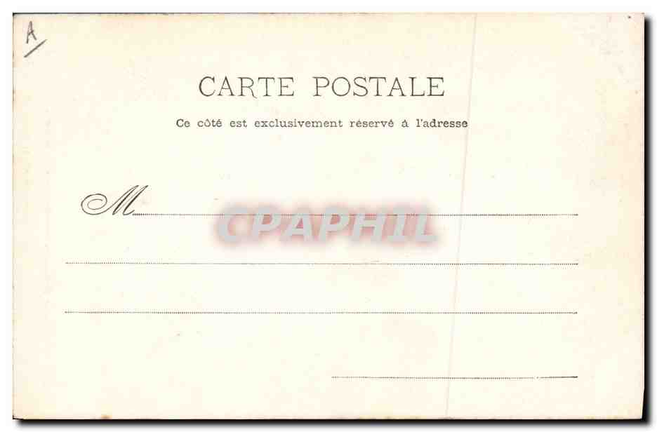 CPA Folklore Vendee Coiffure de Montaigu dite Dormeuse  — Verso