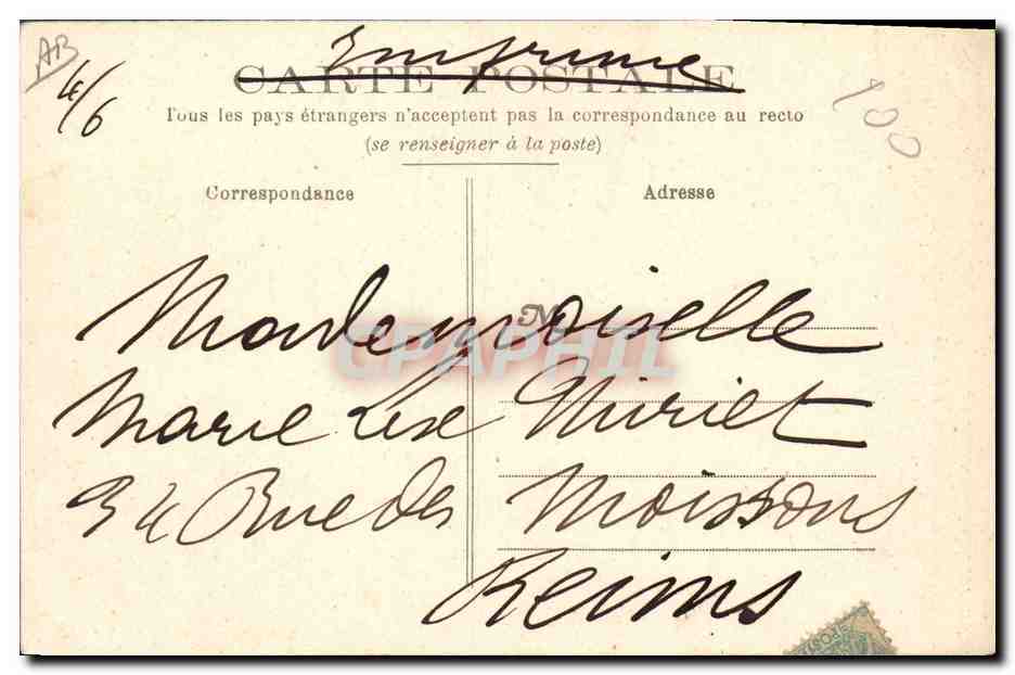 CPA Folklore Femme Enfants Les rillettes de la Sarthe  — Verso