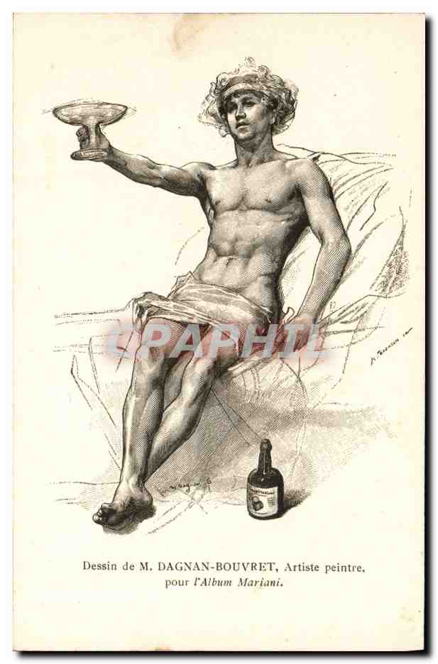 CPA Fantaisie Illustrateur Dagnan Bouvret Album Mariani 