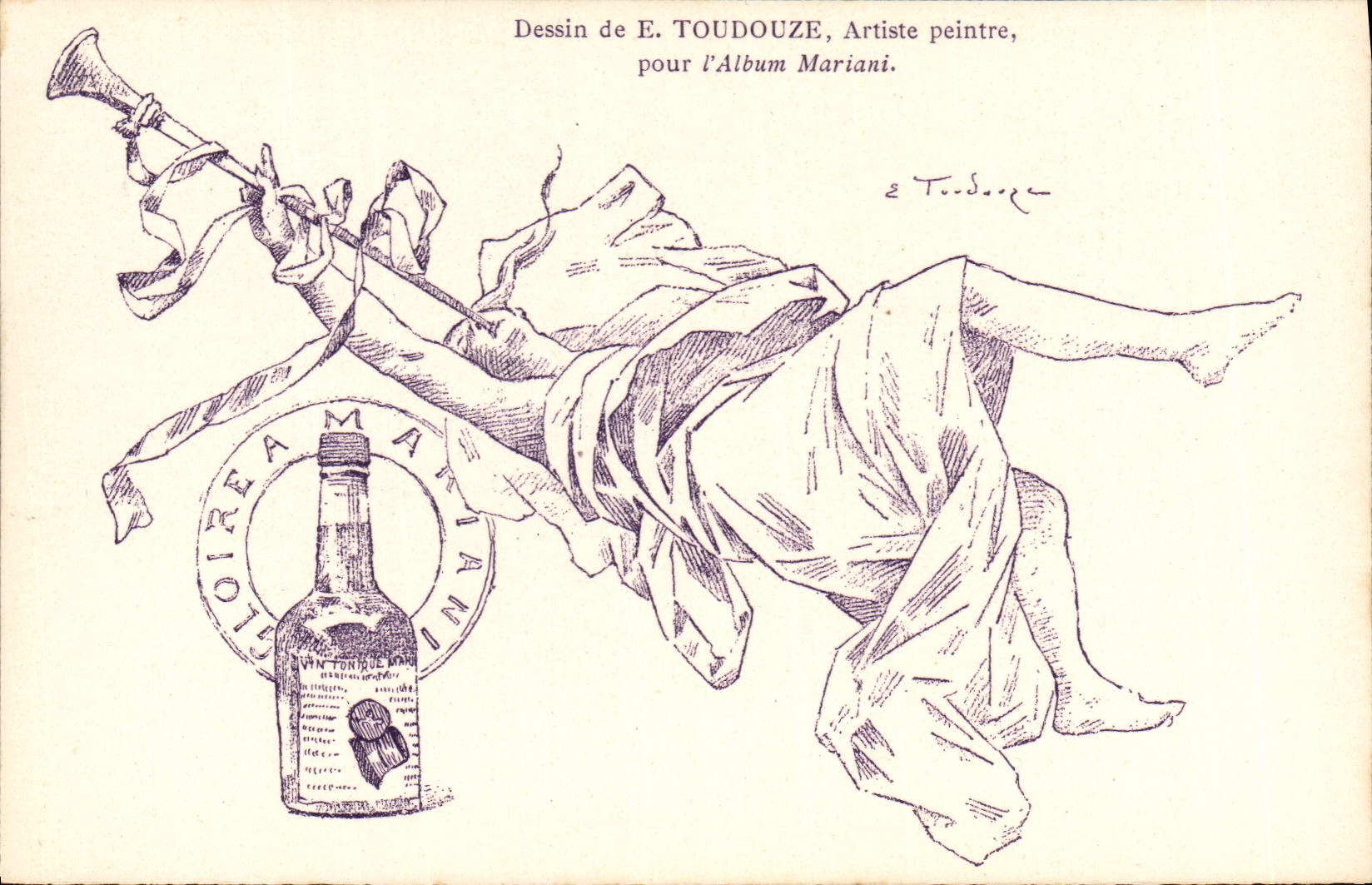 CPA Fantaisie Illustrateur Toudouze Album Mariani 