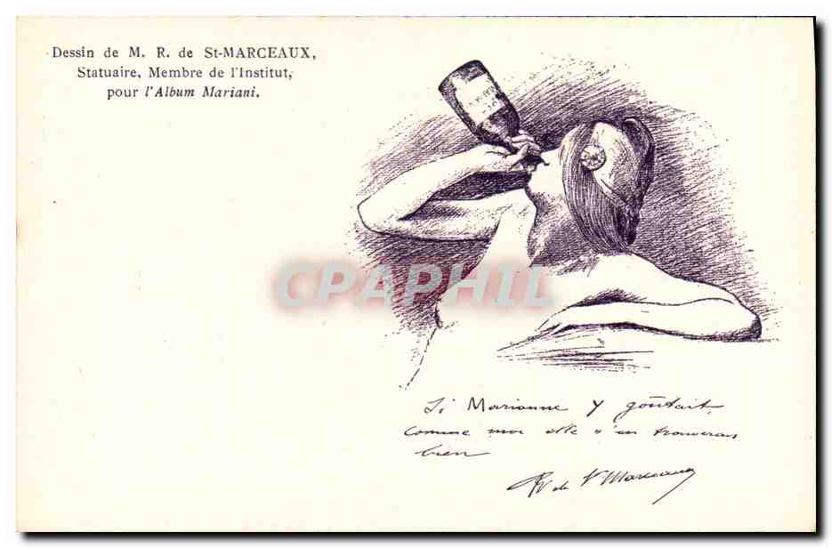 CPA Fantaisie Illustrateur R de St Marceaux Album Mariani 