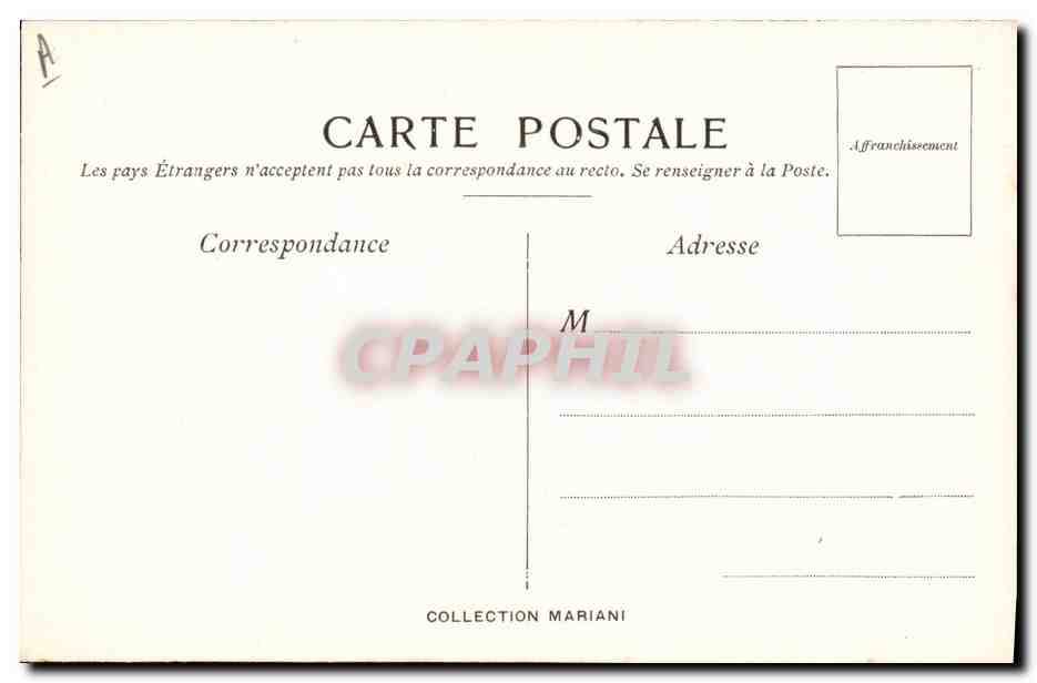CPA Fantaisie Illustrateur R de St Marceaux Album Mariani  — Rückseite