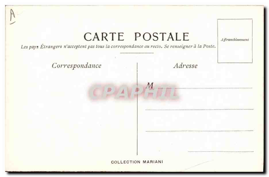 CPA Fantaisie Illustrateur Album Mariani  — Verso