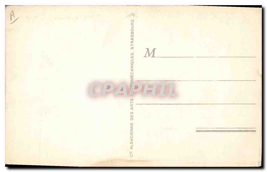 Partie de dominos — Maroc — Cie Alsacienne des Arts Photomécaniques, Strasbourg, n° 1139 — Rückseite