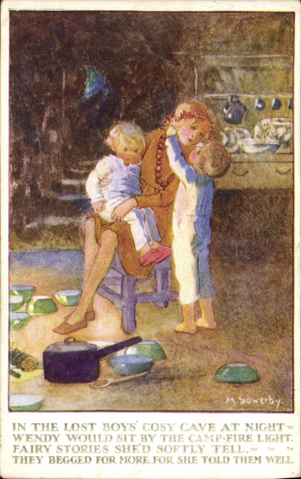 CPA Fantaisie Illustrateur Enfants 