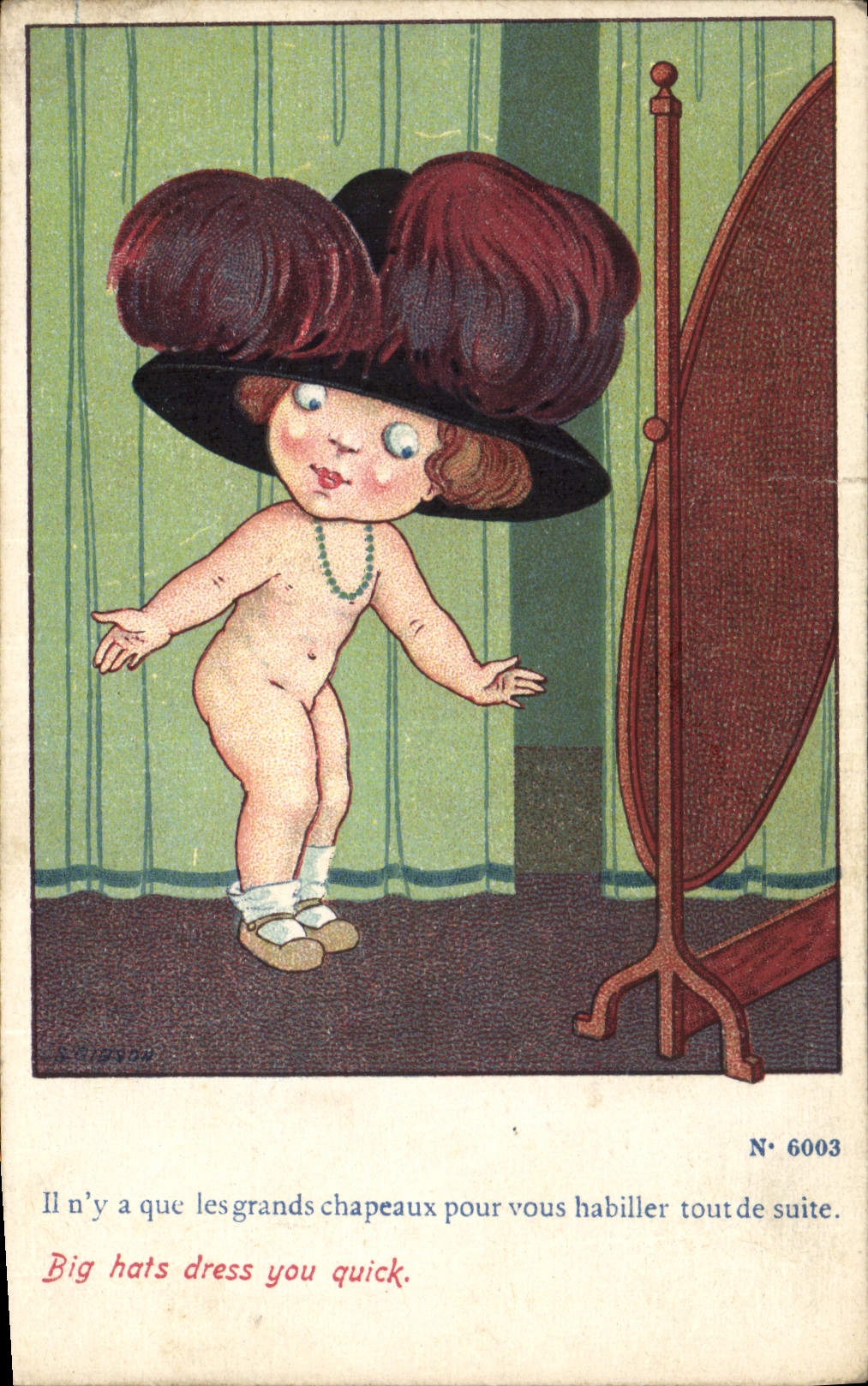 CPA Fantaisie Illustrateur Enfant 