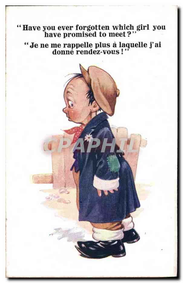 CPA Fantaisie Illustrateur Enfant 