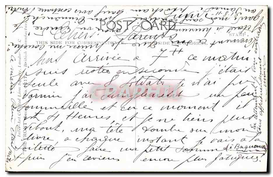 CPA Fantaisie Illustrateur Donald Mc Gill Enfants Militaria  — Verso