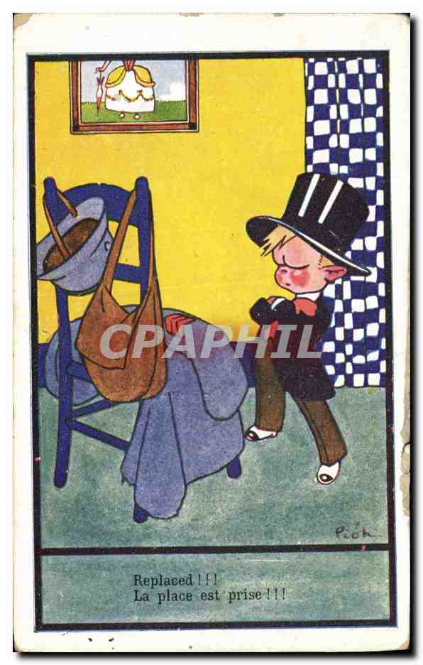 CPA Fantaisie Illustrateur Pich Enfant 